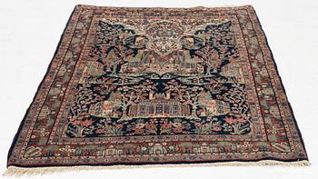 Matta, figural, 150x105 cm.