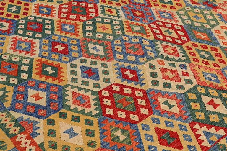 A carpet, Kilim, ca 288 x 266 cm.