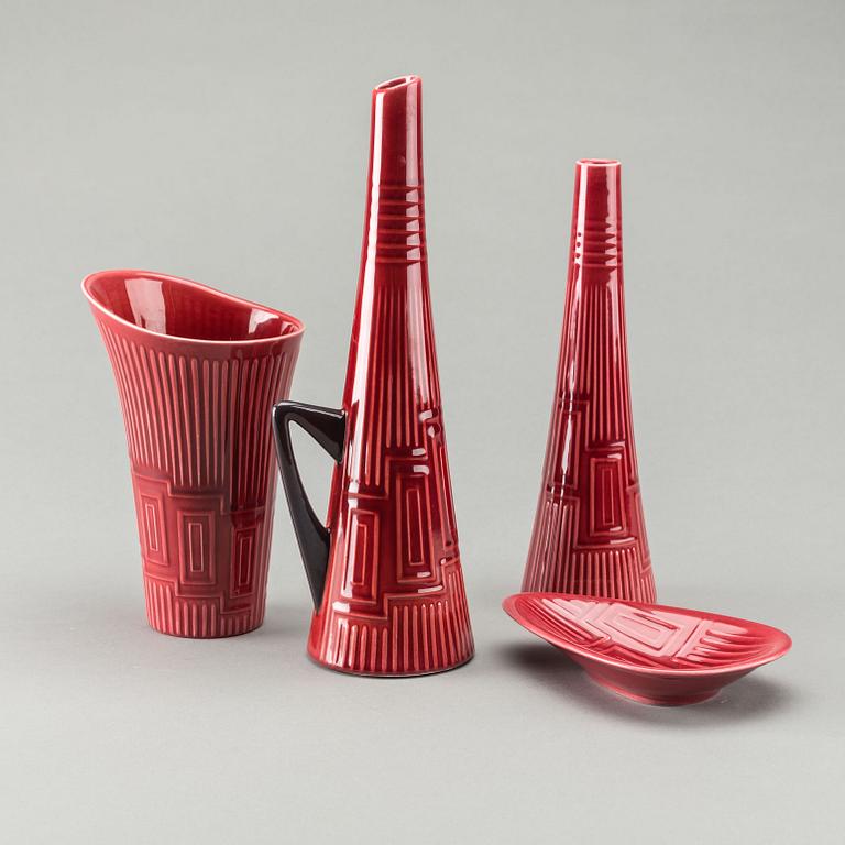 PARTI RÖRSTRAND, Lidabruk, flintgods "Kairo". 1950/60-tal.