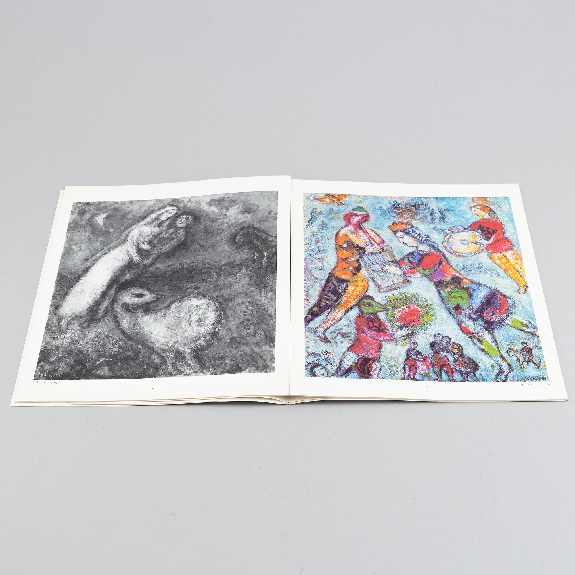 Marc Chagall, Derrière le miroir, No 182 and 235, 1969/1979.