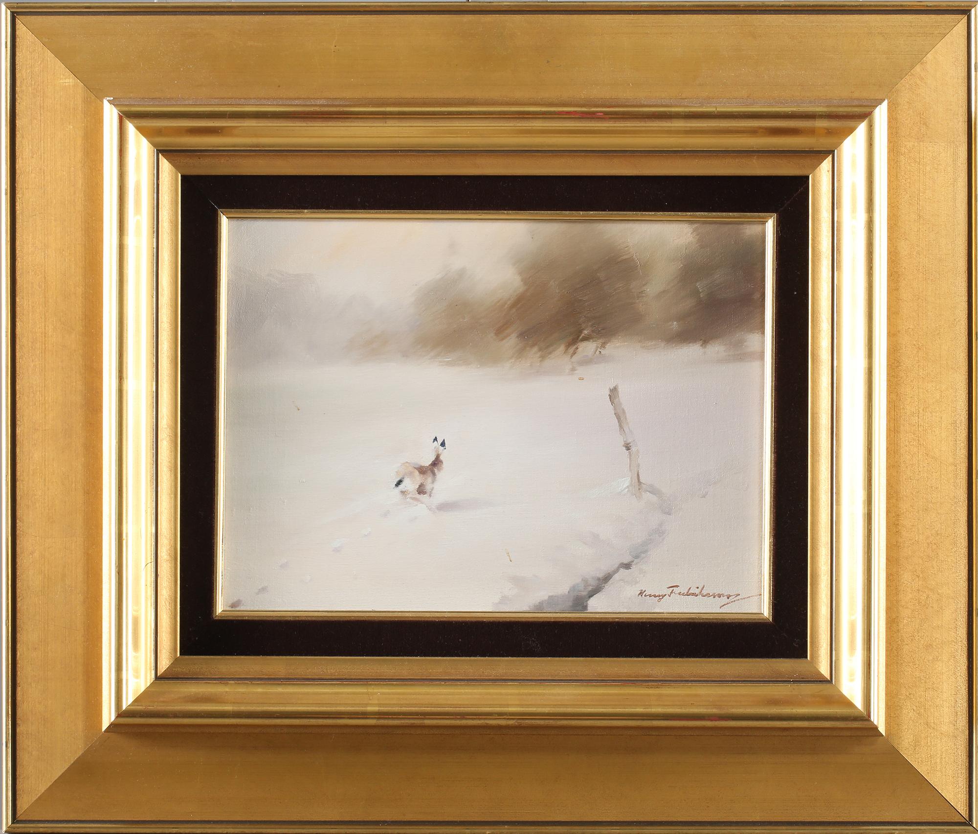 HENRY FREDRIKSSON, olja på duk, signerad, daterad à tergo -77.