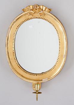 SPEGELLAMPETT, gustaviansk, märkt IÅ, Johan Åkerblad, verksam 1758-1799 i Stockholm.