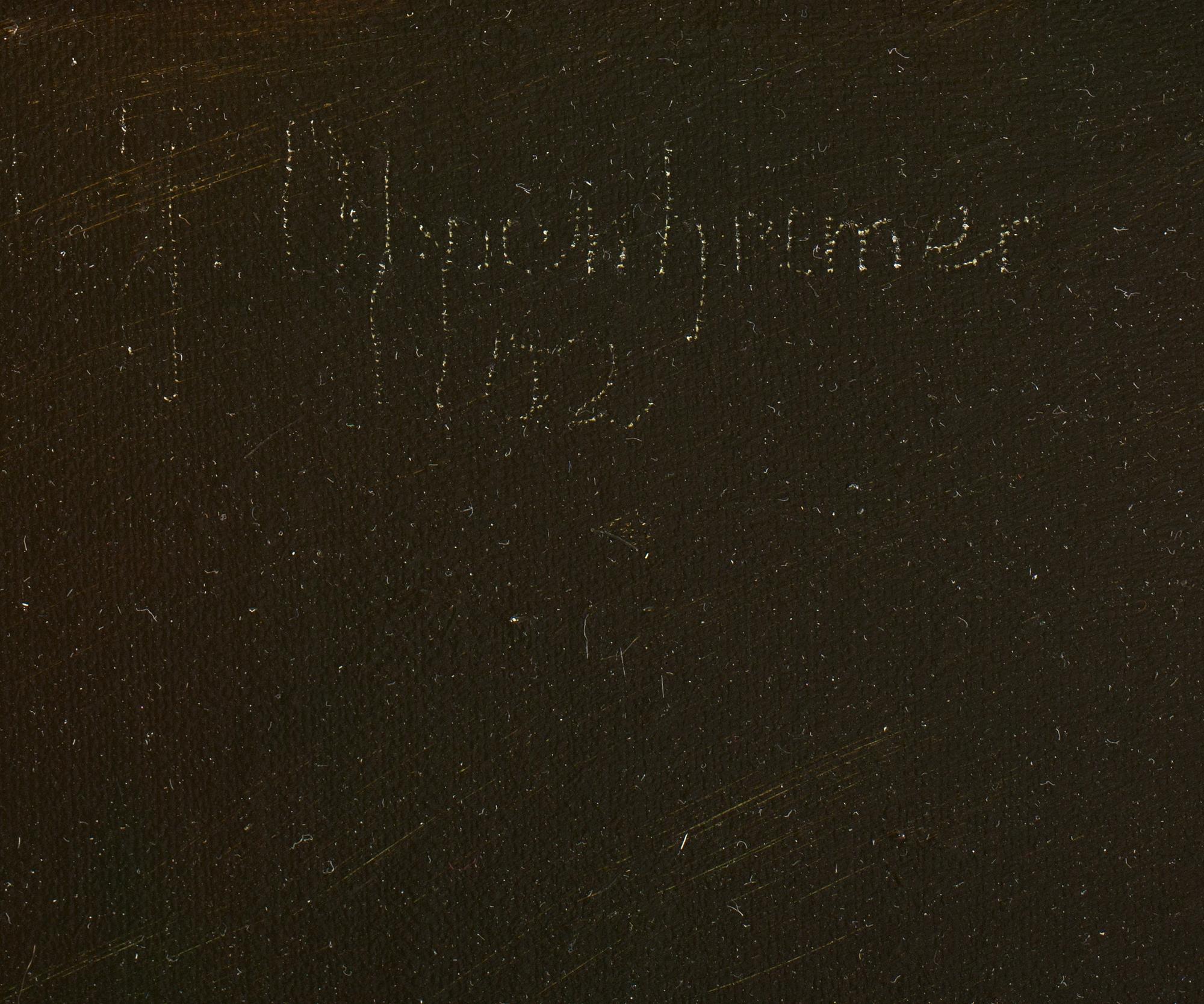 JOHNNY OPPENHEIMER, olja på duk. Signerad och daterad 02.