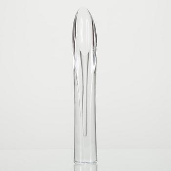 VAS, klart glas "Svärdslilja", Aimo Okkolin Riihimäen Lasi Oy, 1957-62.