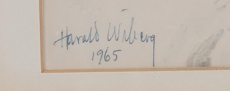 Harald Wiberg, Räv i vinterlandskap.