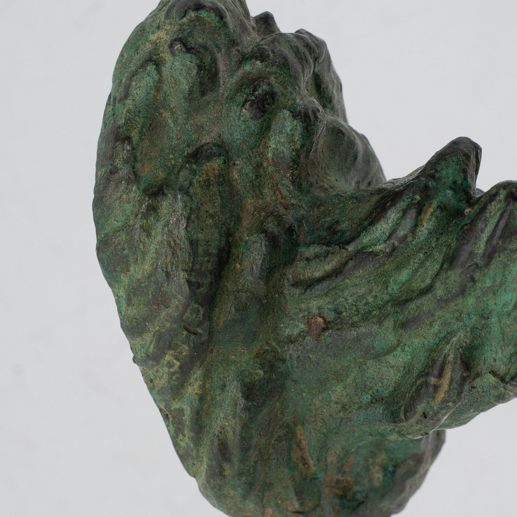 Carl Milles, after, sculpture, bronze, with stamp mark "Millesgården".