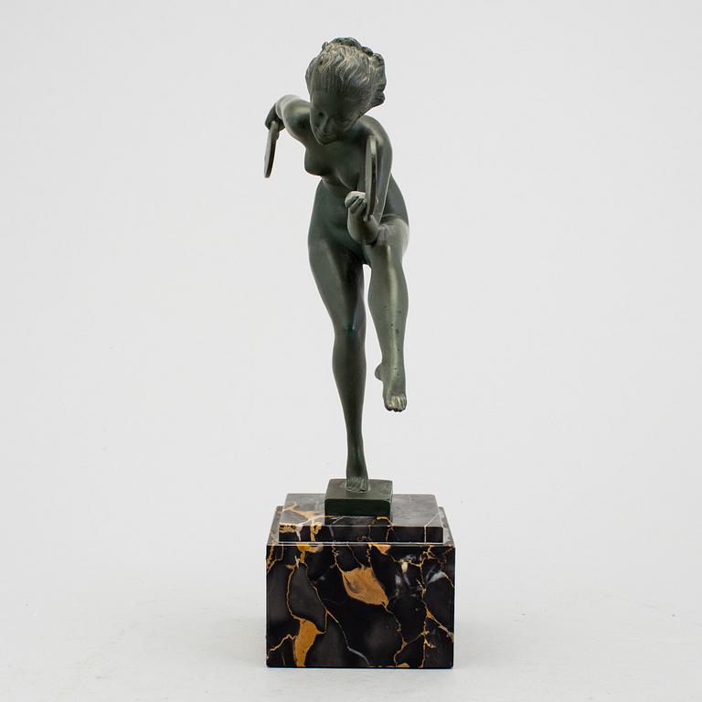 Alexandre Joseph DERENNE, sculpture, bronze. Signed.