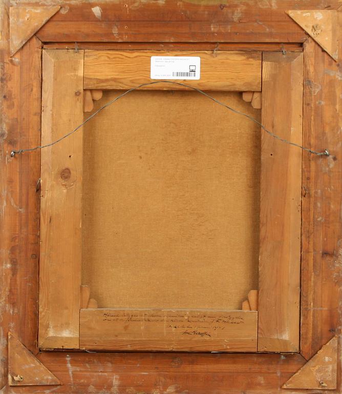 JOHAN FREDRIK HÖCKERT, tillskriven, olja på duk.