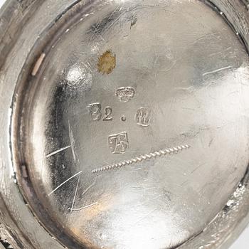 A Swedish 18th century silver beaker, mark of Anders Schotte, Uddevalla 1784.