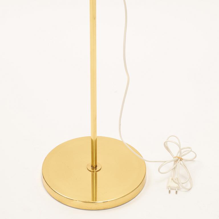 Hans-Agne Jakobsson, a model 'G-185' brass floor light, Markaryd, Sweden.