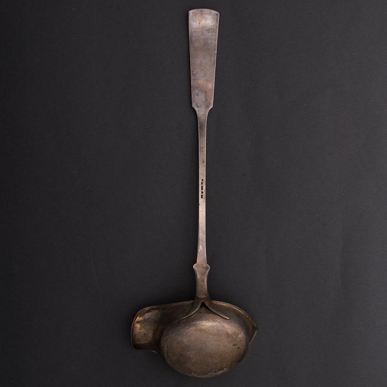 A LADLE, silver. Erik Koponen, Kajaani Finland 1926.