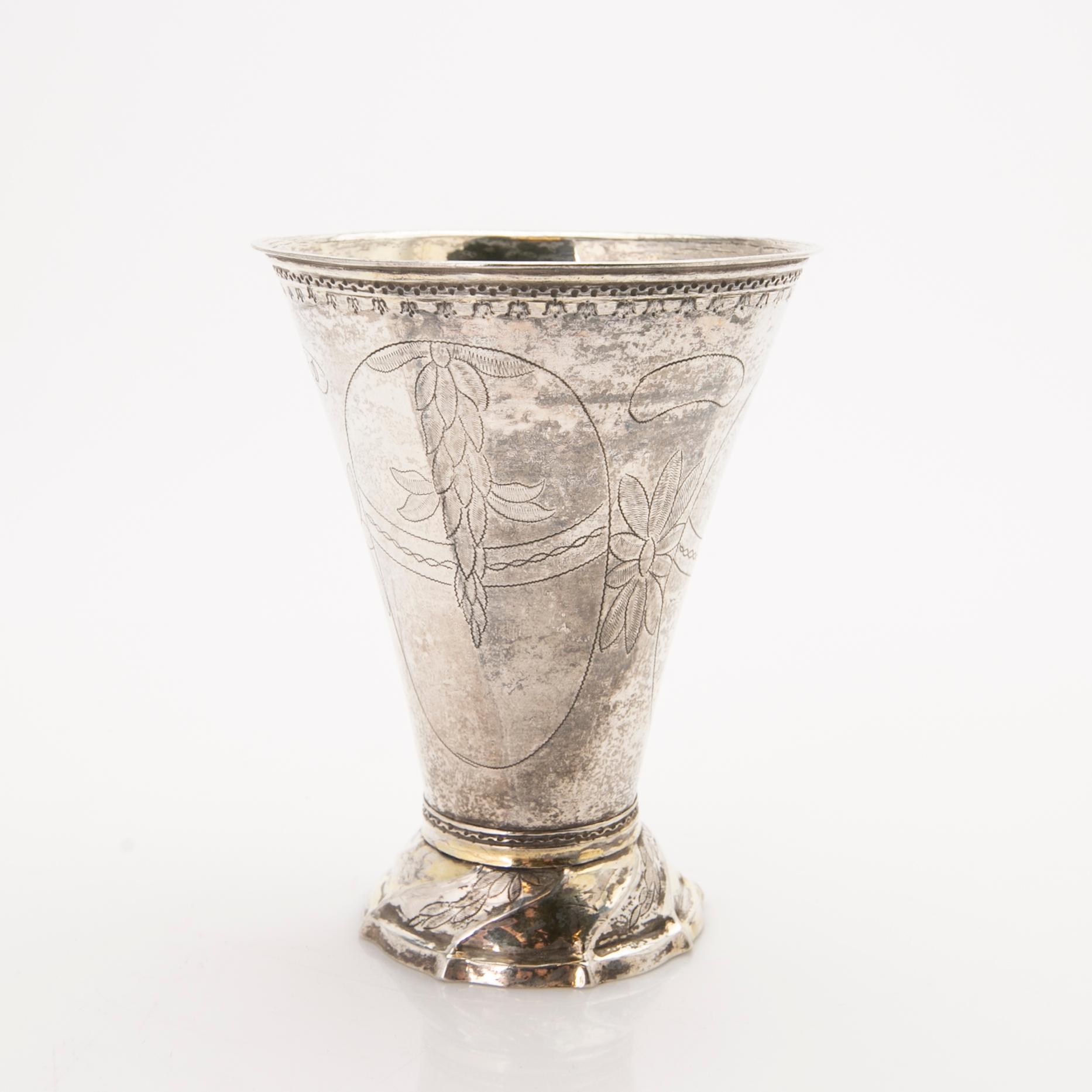 Beaker, Nils Grubb, Hudiksvall, 1789.