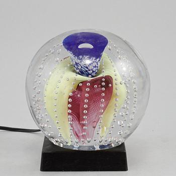 OBJEKT, glas, Monica Backström, Kosta Boda Atelier, signerad, sent 1900-tal.