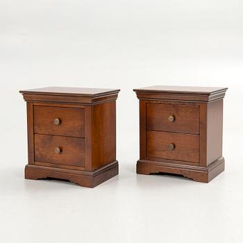 Bedside tables, a pair, Grange, France.