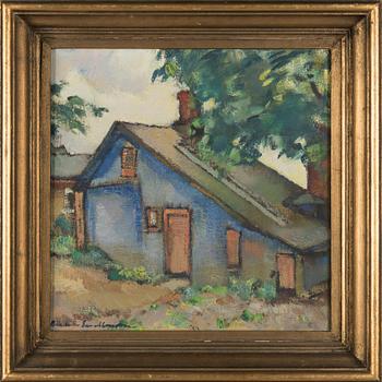 Anna Snellman, oil on canvas, signed.
