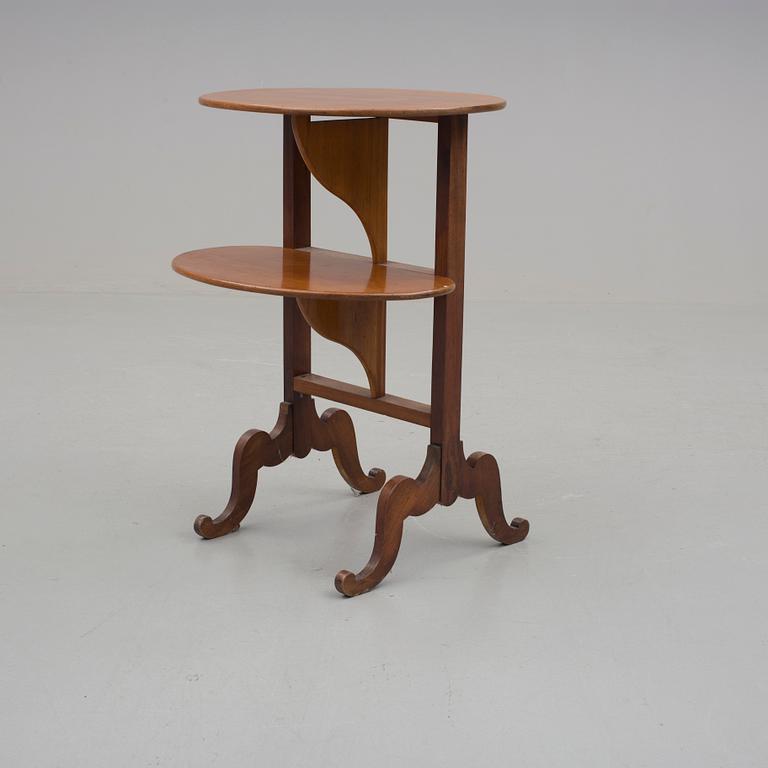 FJÄRILSBORD, mahogny, 1800-tal.