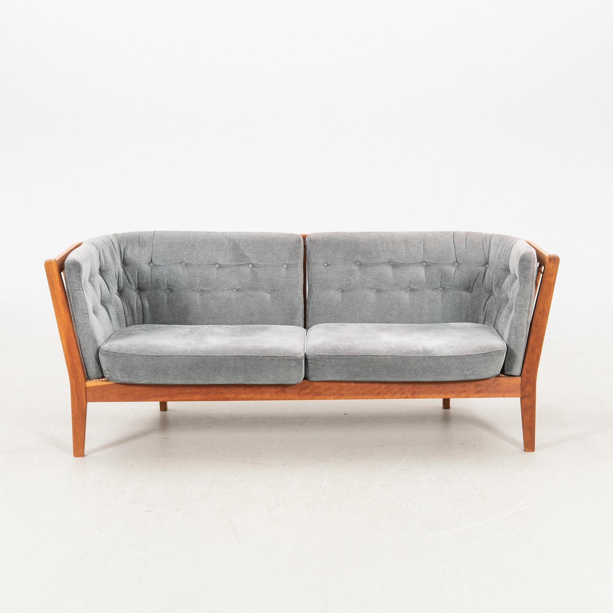 Wojtek Depka Carstens, sofas 2 pcs "Maria", Stouby Mobelfabrik, Denmark, late 20th century.
