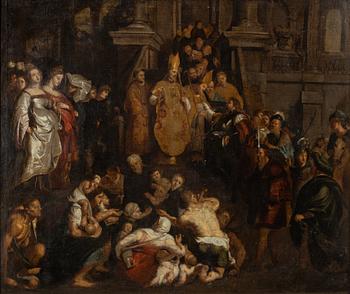 Peter Paul Rubens, after, The Miracles of St. Ignatius of Loyola.