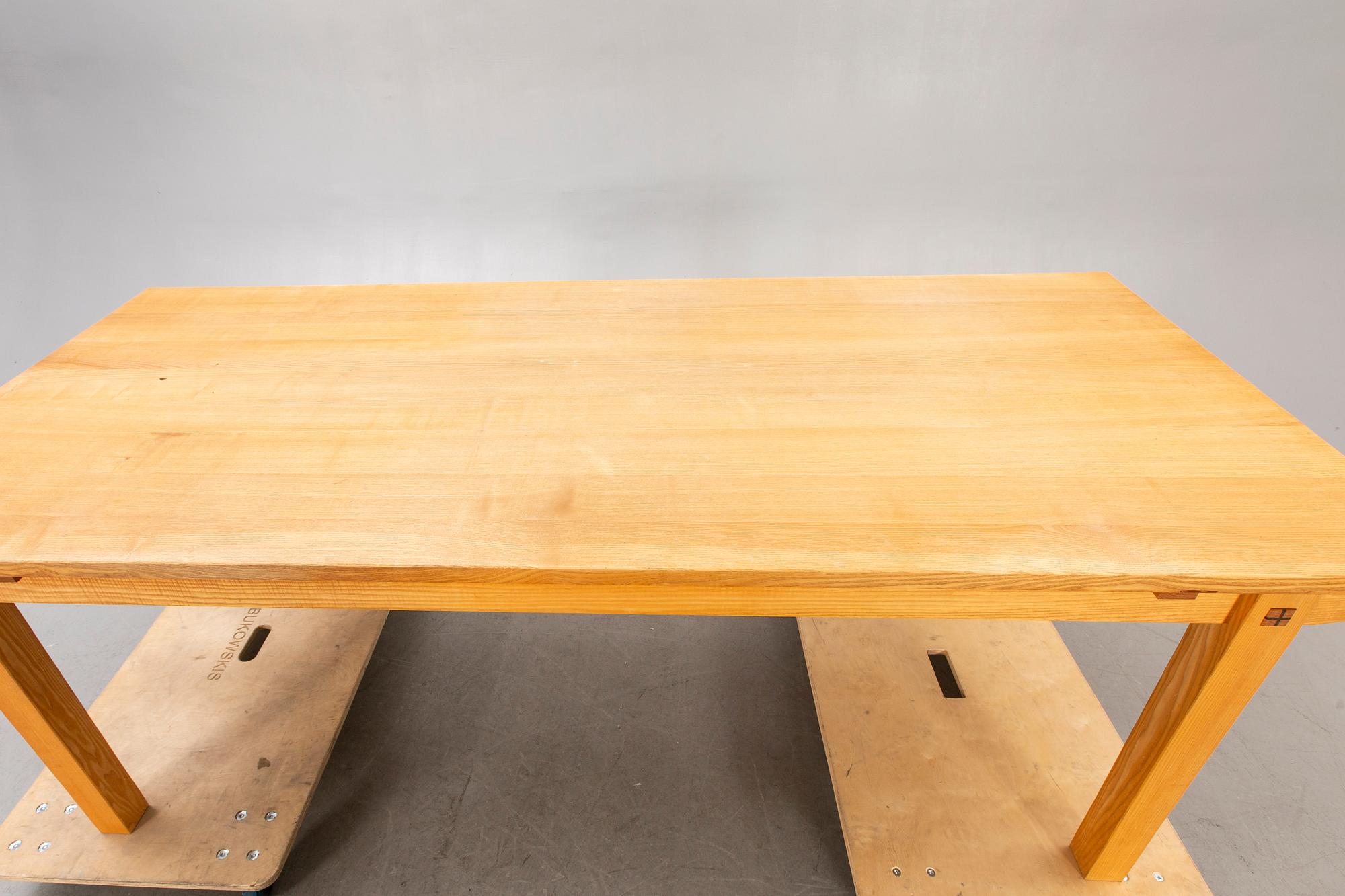 Petter Östberg, an ash dining table Ludvigsborg 1990s.