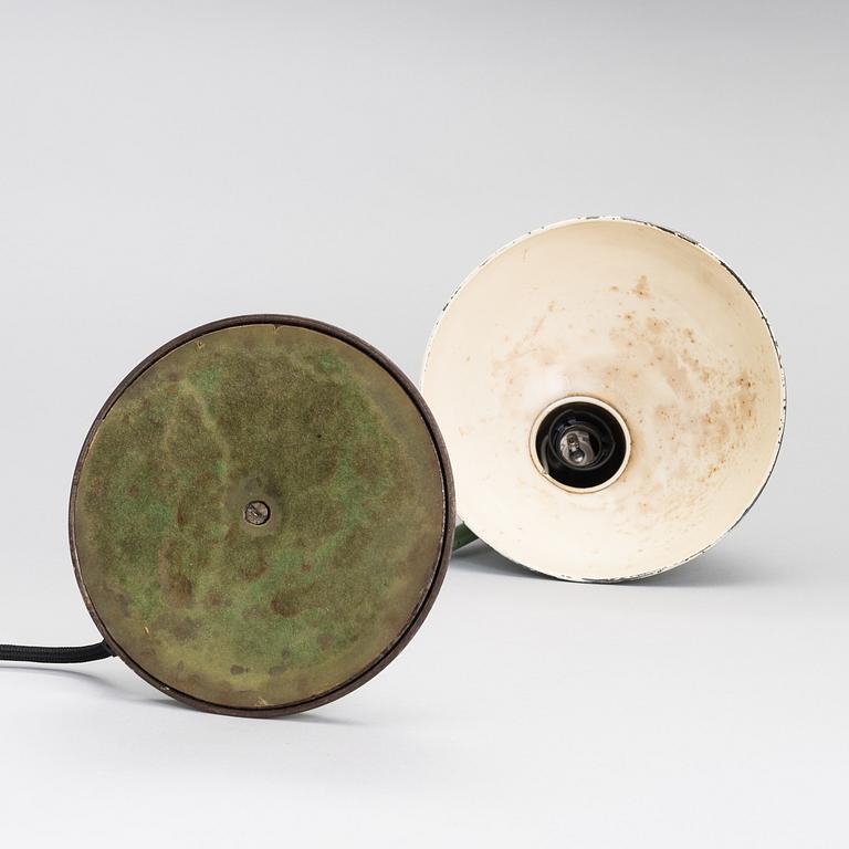 Christian Dell, a 1930/1940's '6556' table lamp for Kaiser-Idell, Germany.