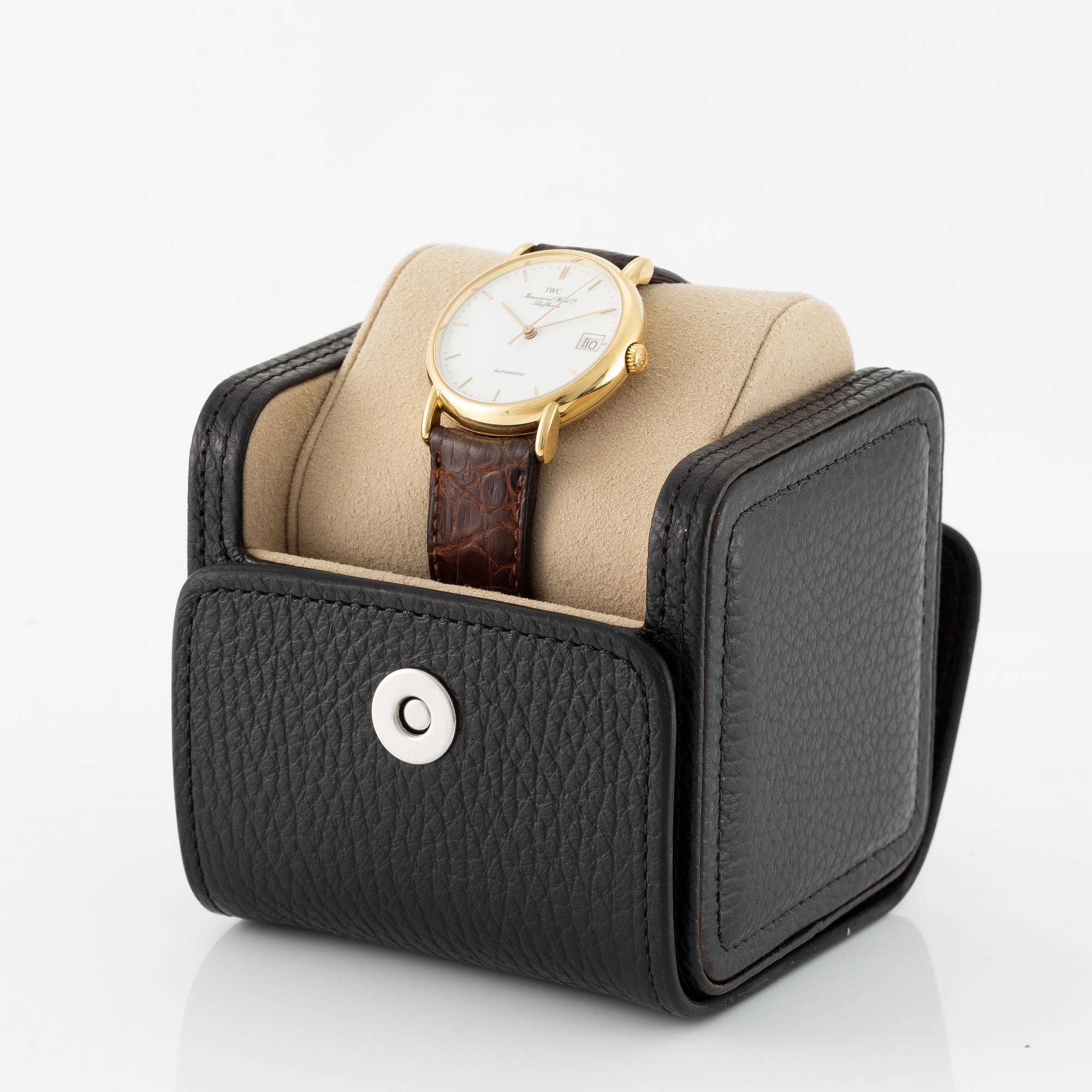 IWC, International Watch Co, Schaffhausen, Portofino, wristwatch, 34 mm.