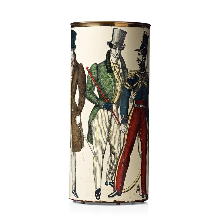 Piero Fornasetti, an umbrella stand, Milan, Italy.