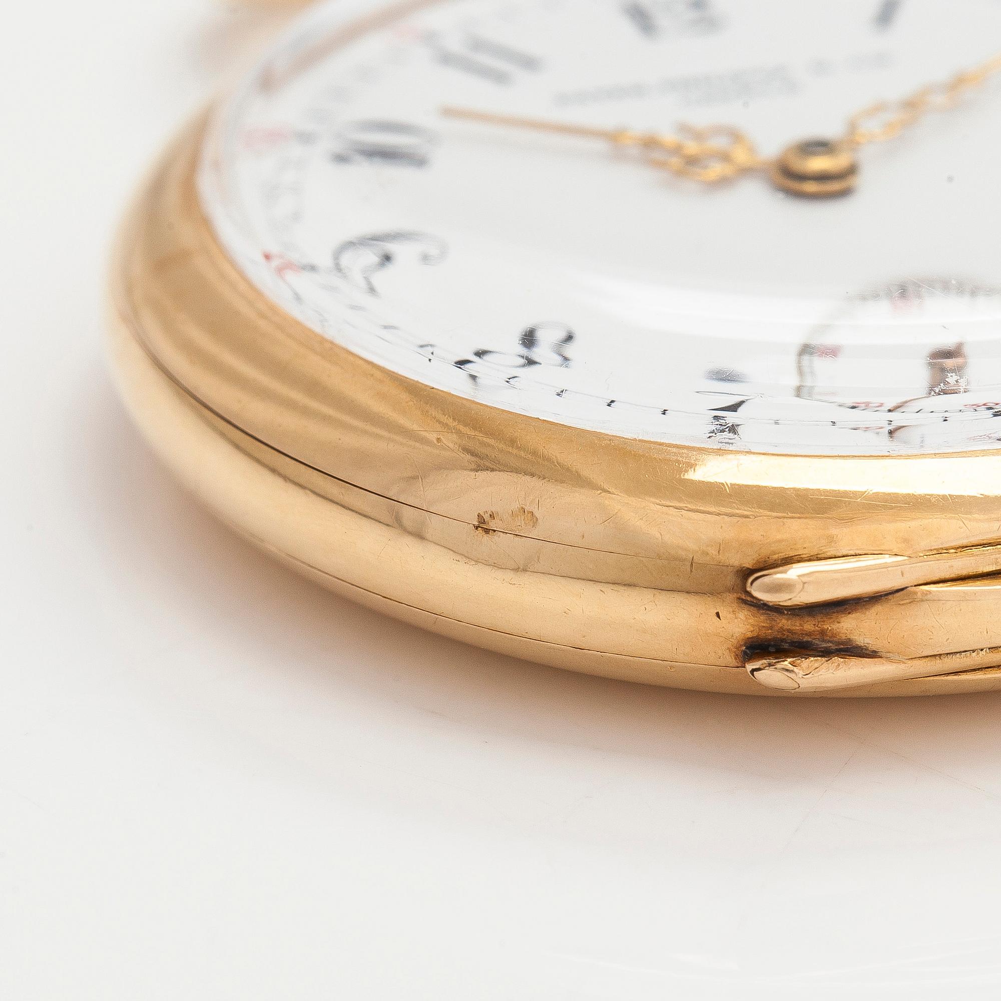 Patek Philippe & Cie, fickur, 45 mm.