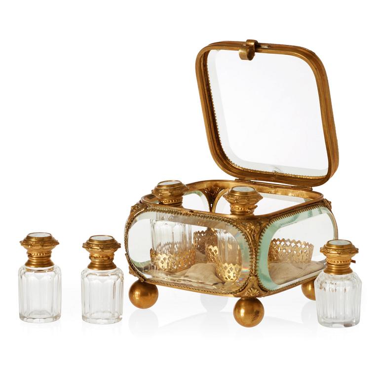 PERFUME FLACONS, France 19th century.