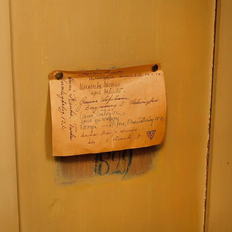 SKRIVSKÅP, daterat 1829.