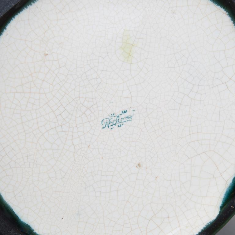 YTTERFODER, flintgods, majolika, Rörstrand, tidigt 1900-tal.