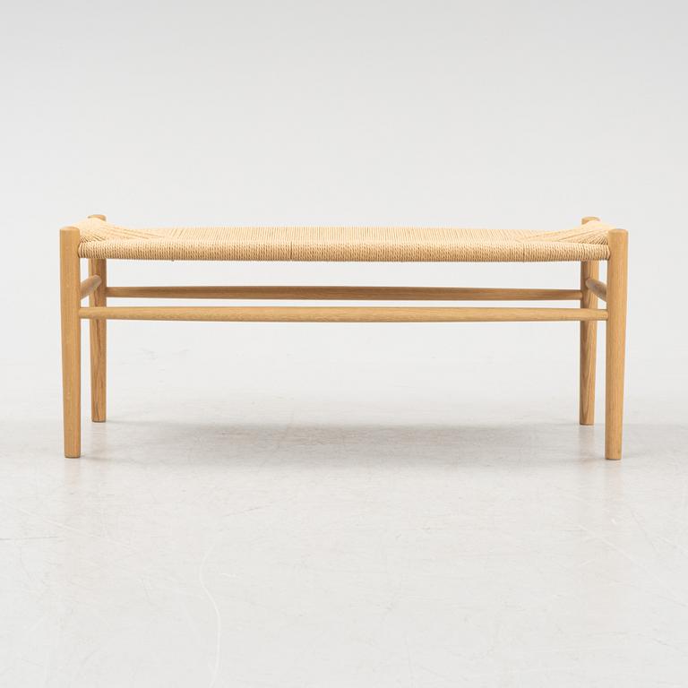 An oak bench by Jorgen Baekmark, FDB.