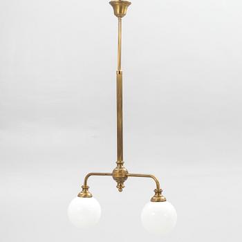 Ceiling lamp, Art Deco style, second half of the 20th century.