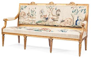 SOFFA. Gustaviansk.