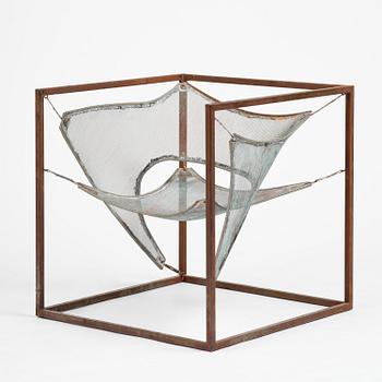 Sigurdur Gustafsson, a "Wind" easy chair/sculpture, ed. HC 4/5, Källemo, Värnamo, post 2003.