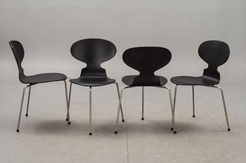 STOLAR, 4 st, "Myran", Arne Jacobsen, Fritz Hansen.