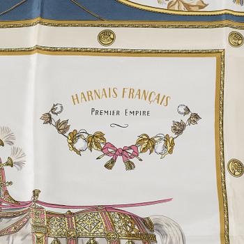 HERMÈS, "Harnais Francais", scarf.