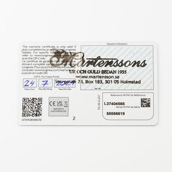 Longines, HydroConquest, wristwatch, 41 mm.