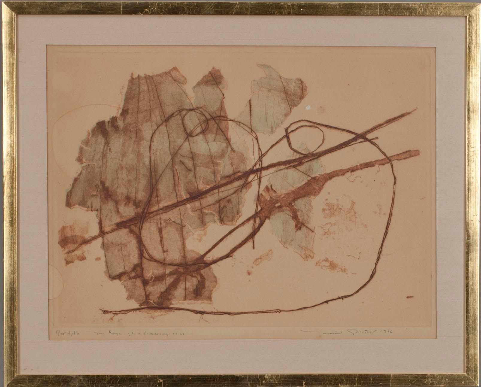 TUULIKKI PIETILÄ, färglitografi, sign. och dat. 1966.