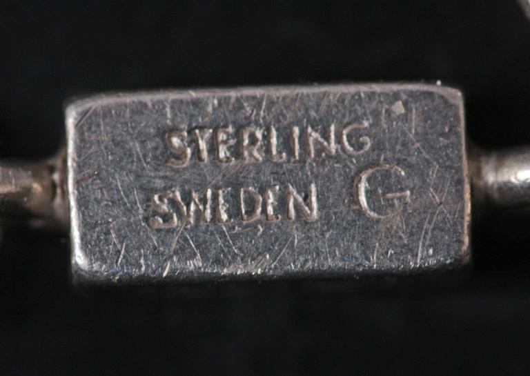 ARMLÄNK, silver, Wiwen Nilsson.