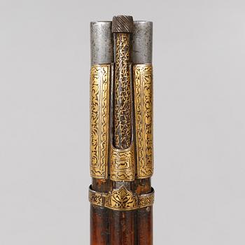 A miquelet lock rifle, probably Turkey, first half of/mid 19th century.