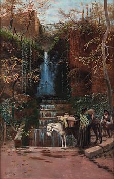 769. Hugo Birger, "Kaskad vid Alhambra" (Cascade in Alhambra).