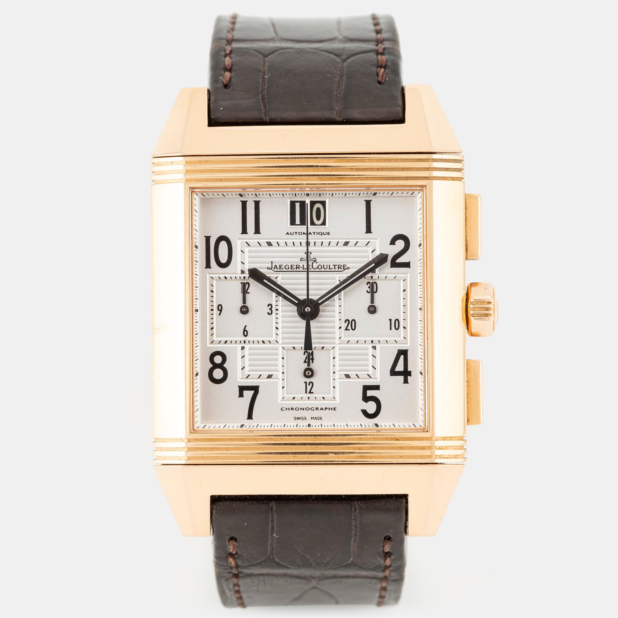 Jaeger-LeCoultre, Reverso Squadra Chronograph GMT, ca 2010.