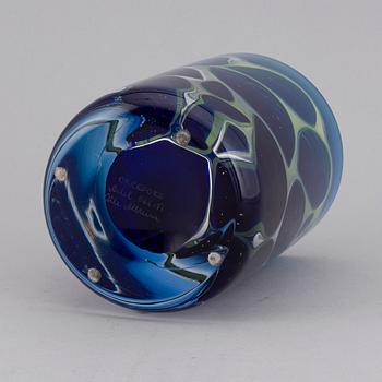 OLLE ALBERIUS, vase ariel "Astrakan" Orrefors signed.