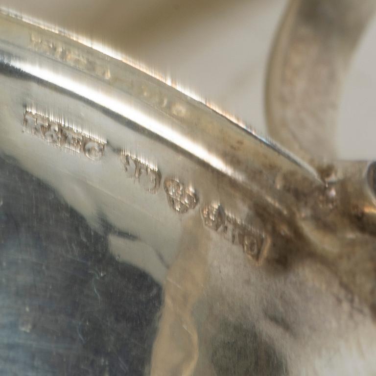 Punch mugs, 7 pcs, silver, Ceson Guldvaru Ab, Gothenburg 1960-1967.