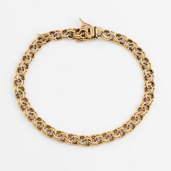 Armband 18K guld, bismarck.