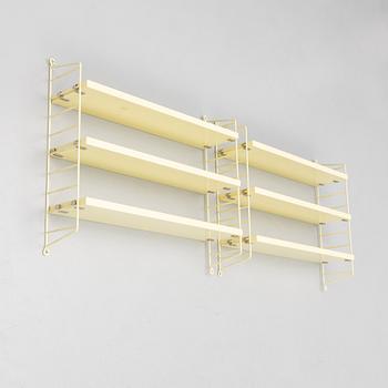 Nils Strinning, bookcases, a pair, "String", "Nordiska Galleriet Limited Edition", 21st century.