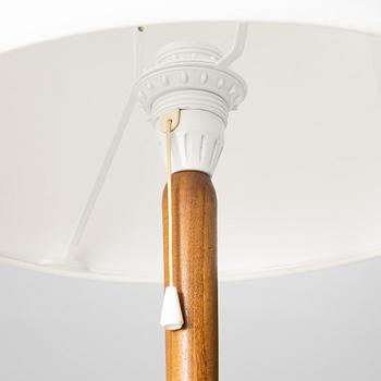 Scandinavian Modern, golvlampa, teak, 1950-tal.