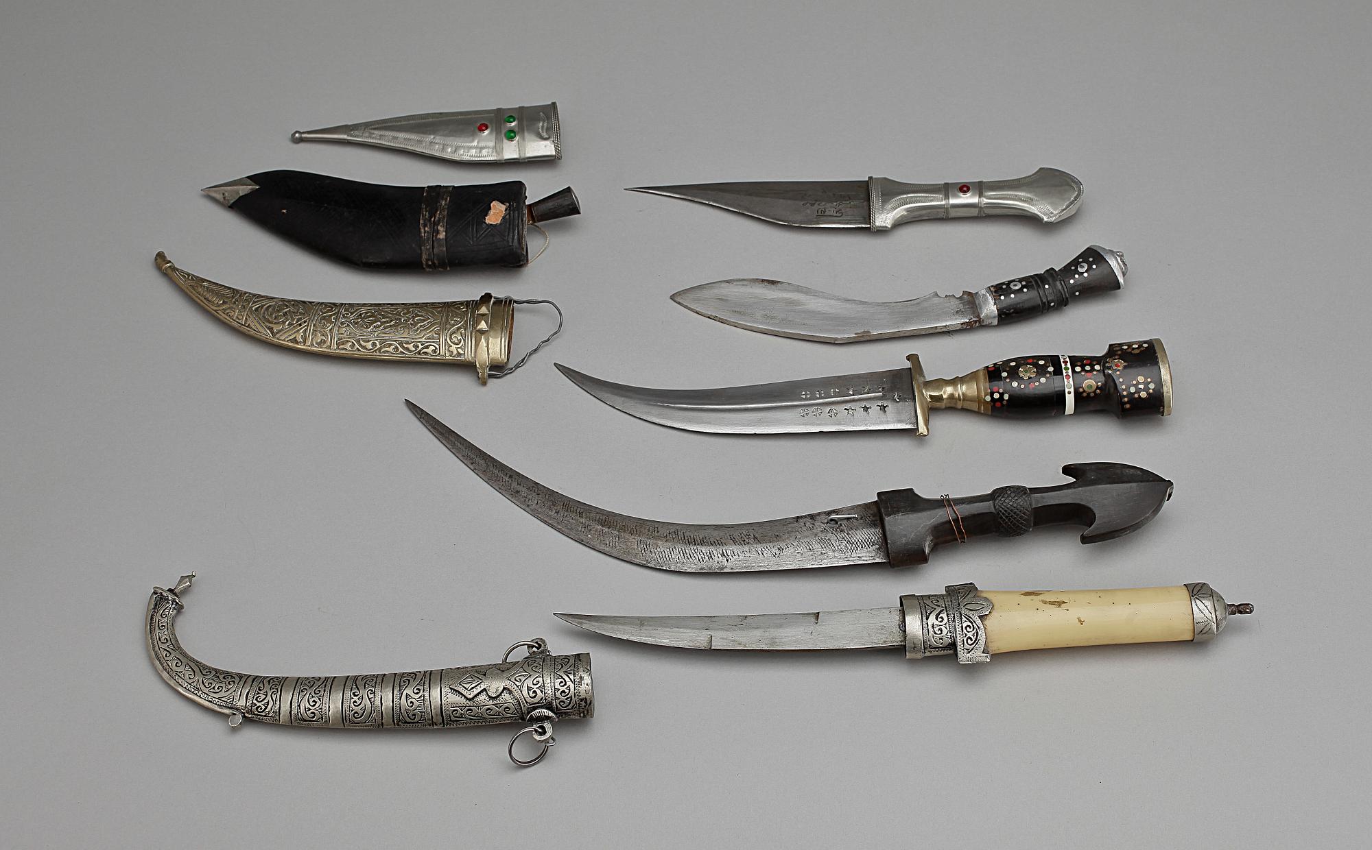 DOLKAR, 5 st, orientaliska, 1900-tal.