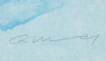 GÖSTA WERNER, 3 st, färglitografier, signerade.