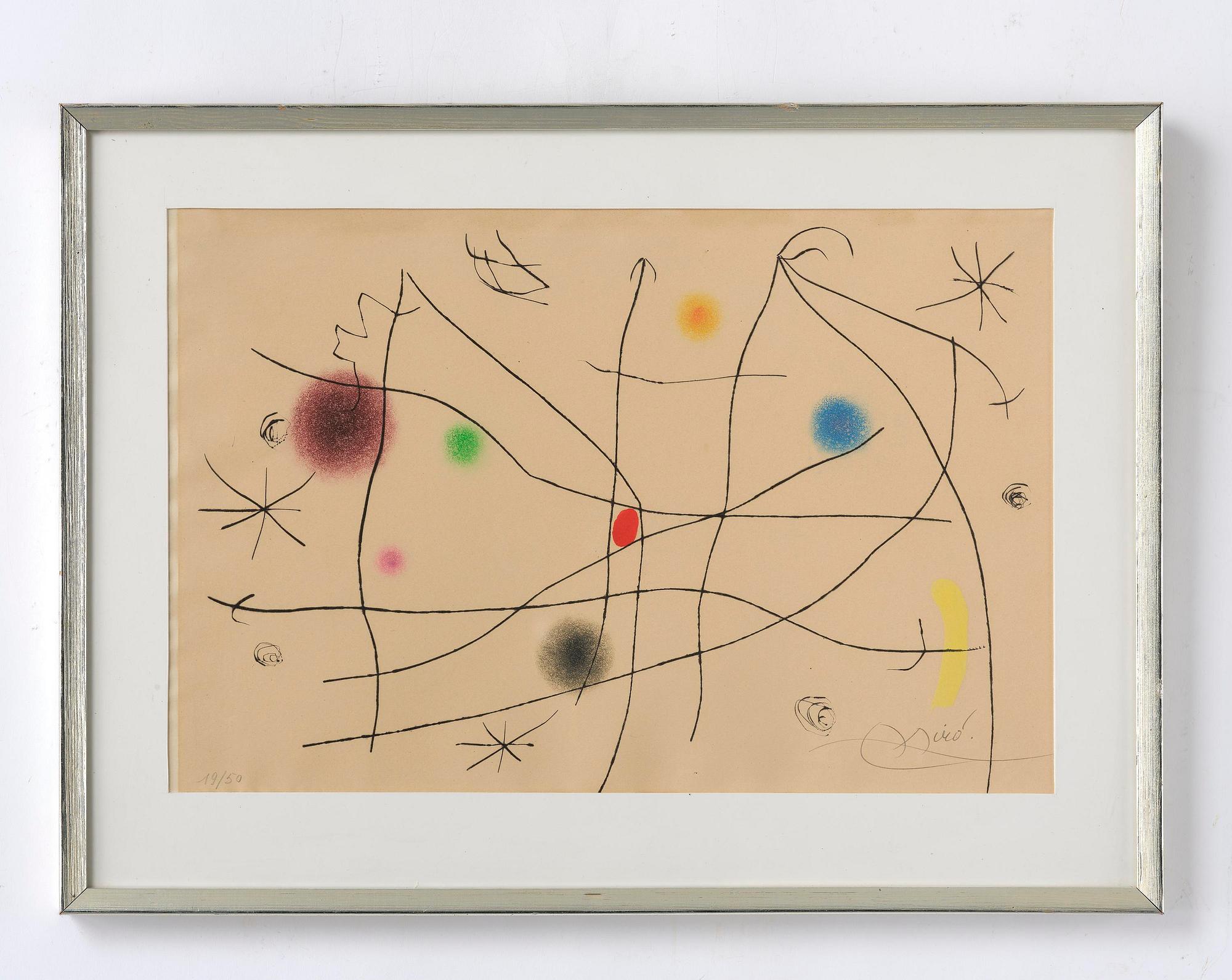 Joan Miró, Untitled, from: l'lssue Dérobée.